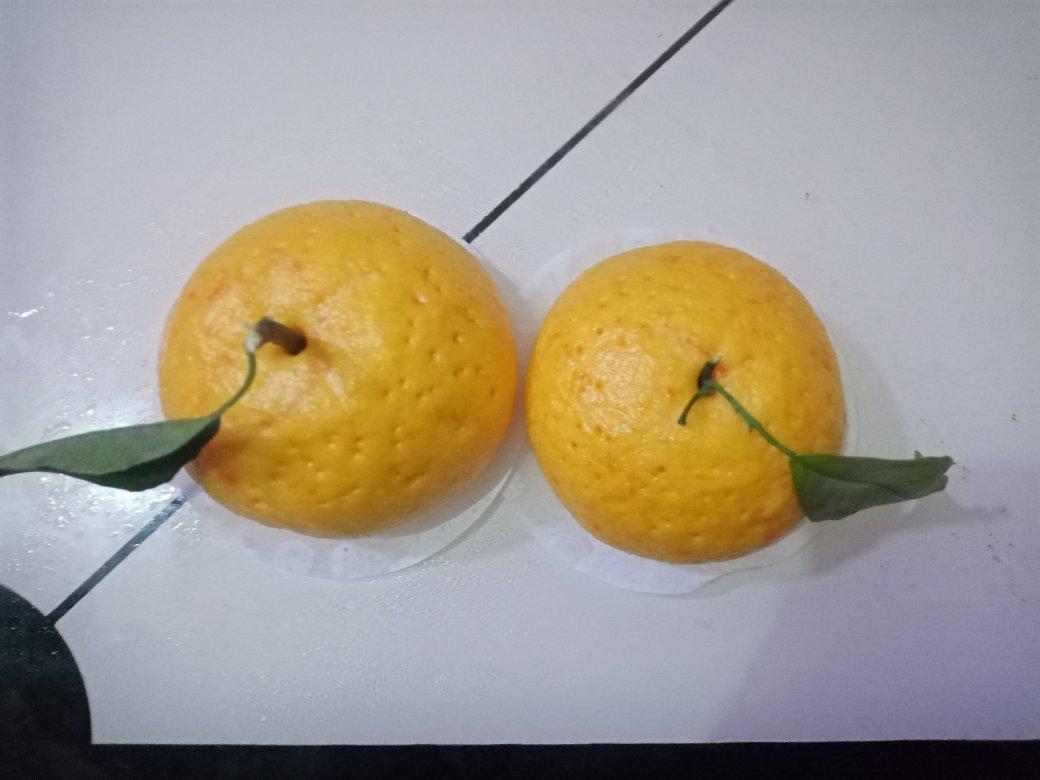 diy面食～橘子馒头