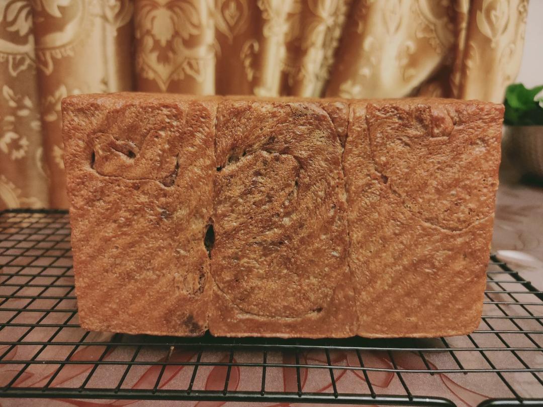 奶油巧克力吐司