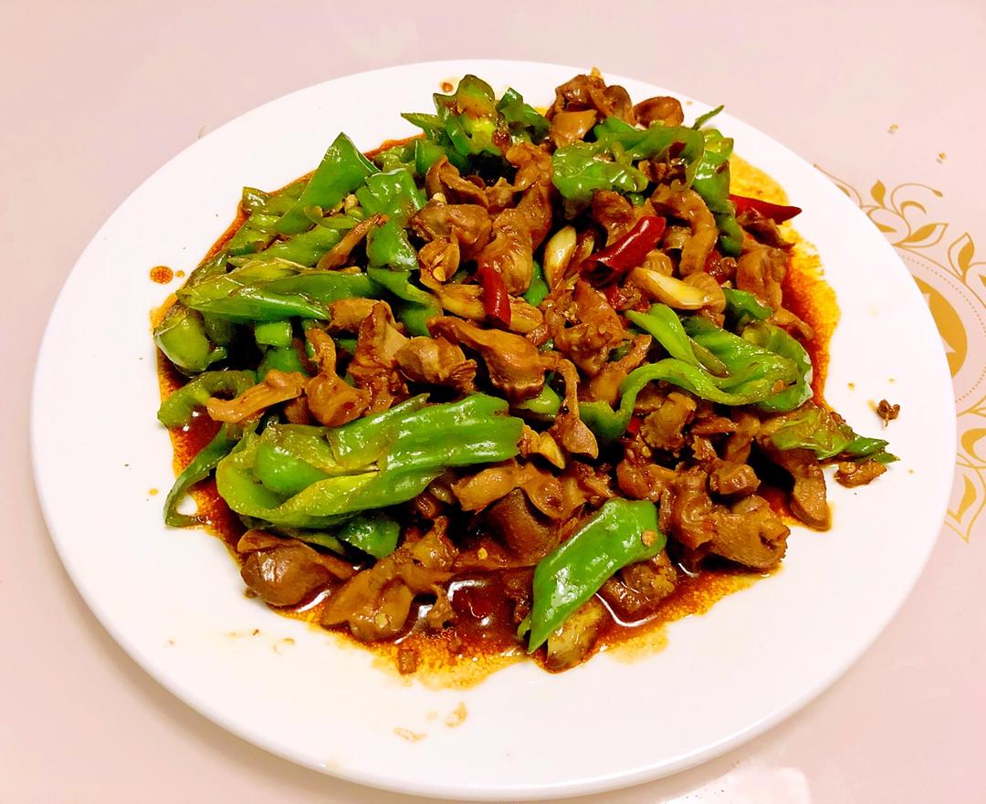 小米椒爆鸡胗