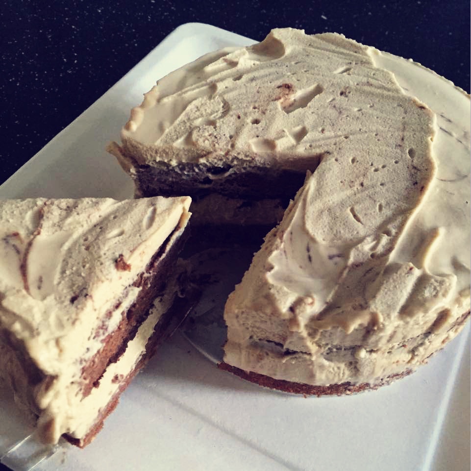 卡布奇诺蛋糕Cappuccino-咖啡白巧克力慕斯配巧克力甘纳许<熊谷裕子>