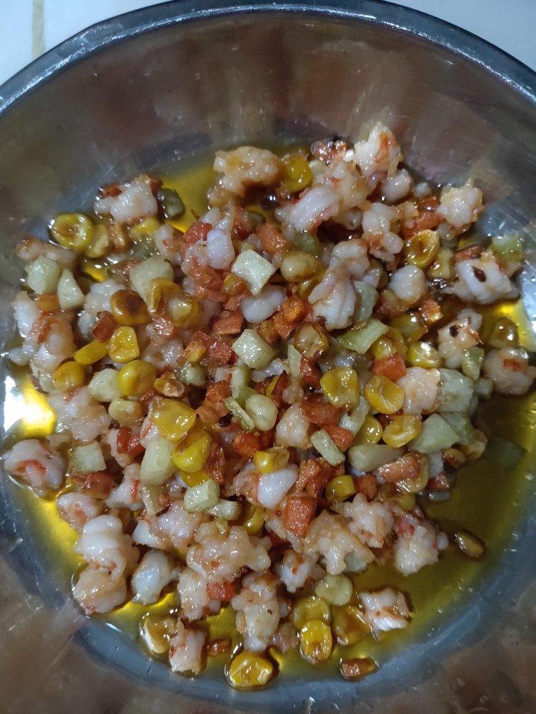 三色炒虾仁