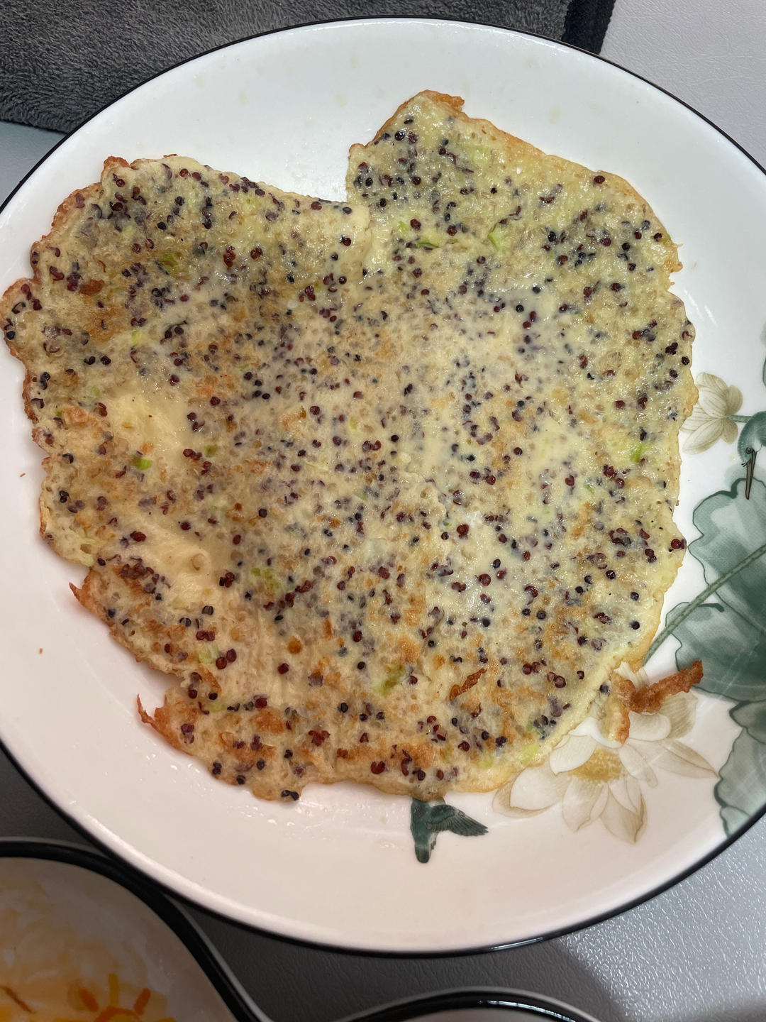 藜麦鸡蛋煎饼(鸡蛋煎饼)