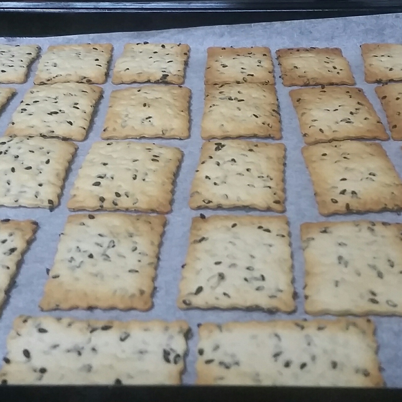 芝麻全麦苏打饼干（勾氏私房菜）