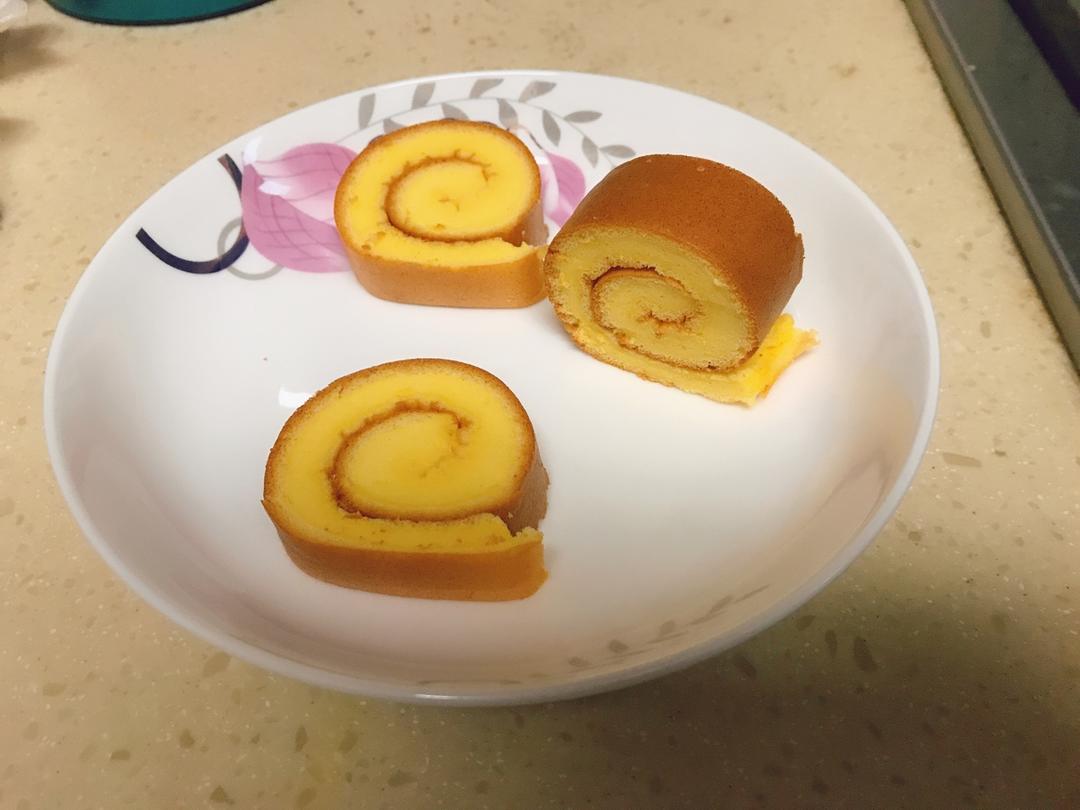 原味蛋糕卷(后蛋法)