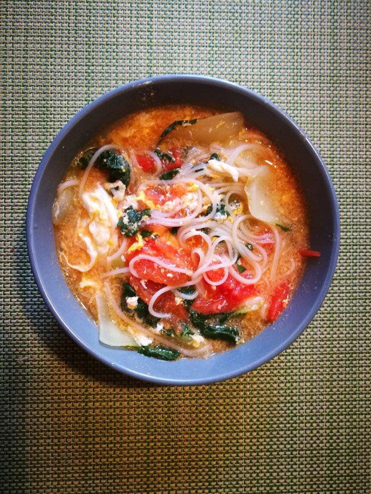 虾仁西红柿热汤面丨健康·三餐<好好吃饭8>