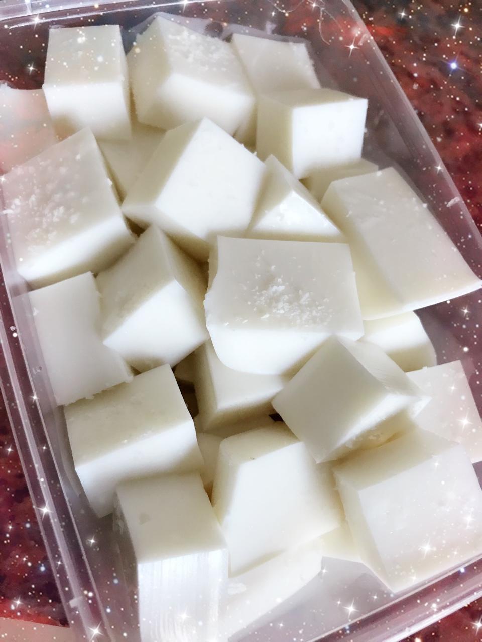 moneyx做的美白养颜椰汁糕