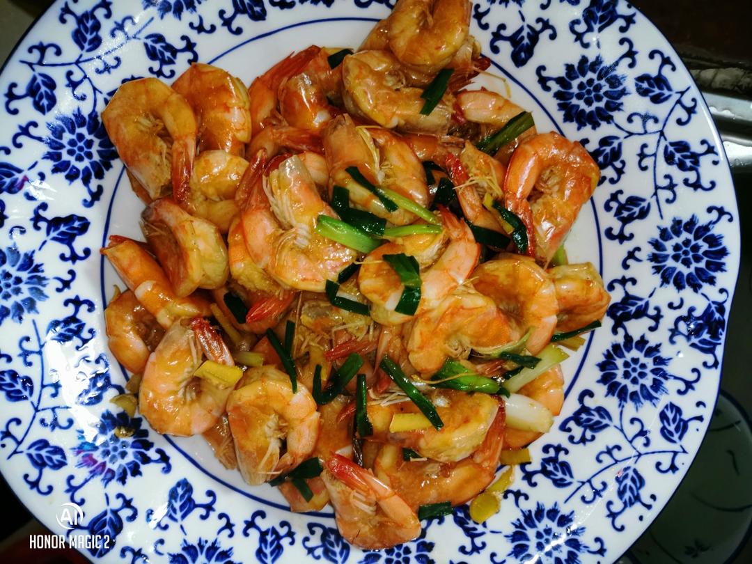 葱姜虾的做法 步骤5