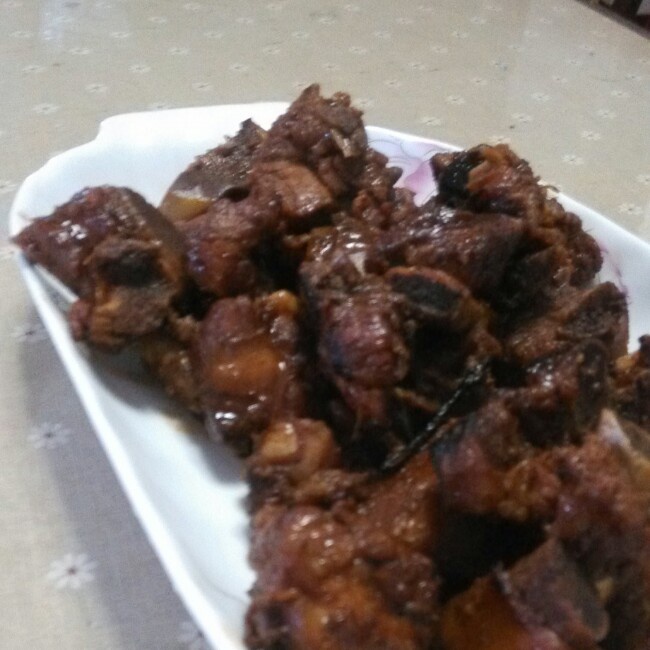 饭扫光糖醋排骨