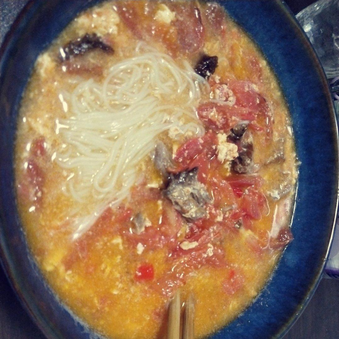 简单又好吃西红柿牛肉面