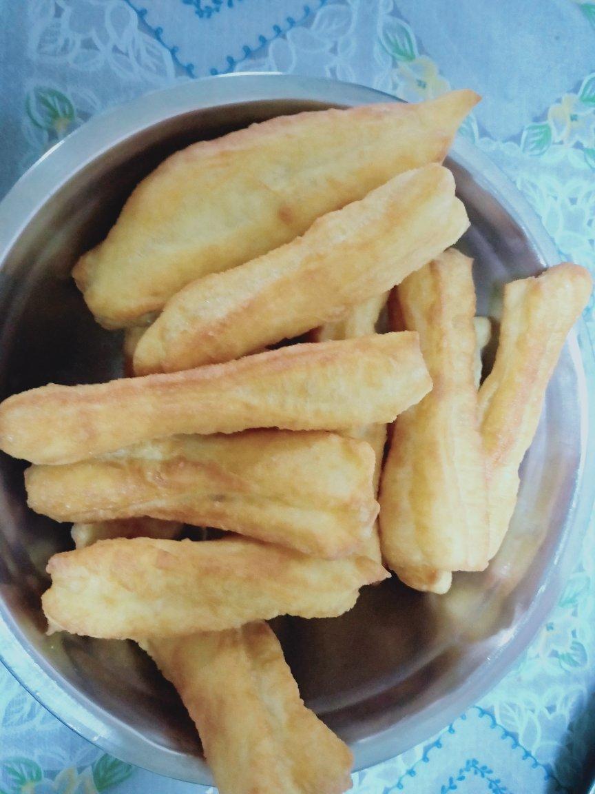 快手早餐～自制油条（酵母版，不含泡打粉、膨松剂）