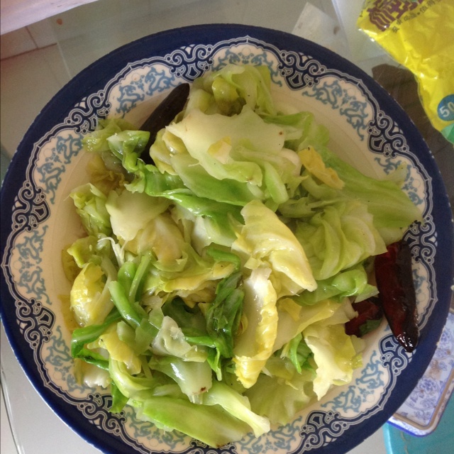 懒人版手撕包菜