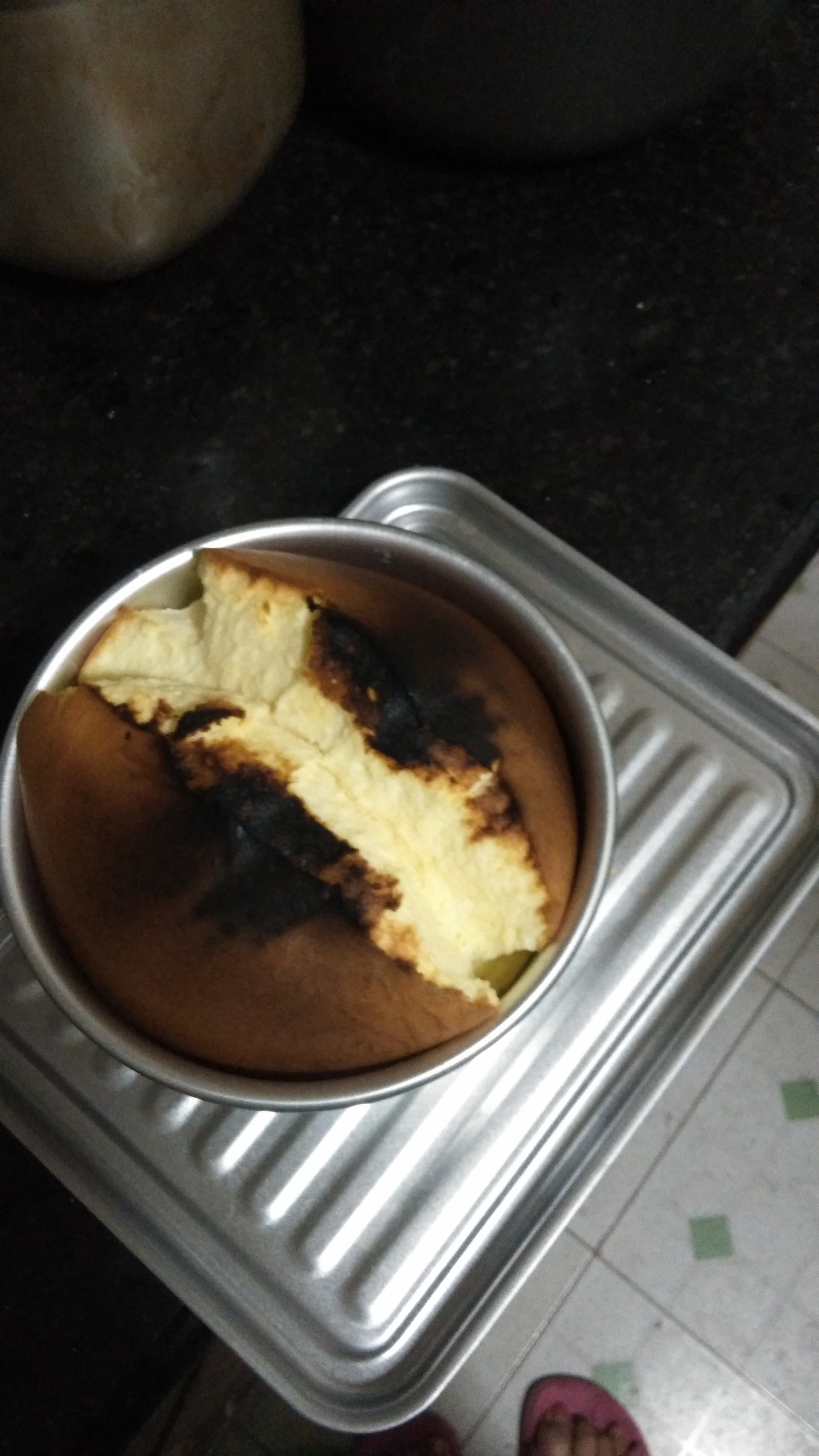 #黄金烤箱#贝奥beow K30W烤箱测评----8寸完美不裂版牛奶戚风蛋糕