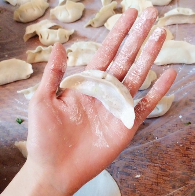 韭菜馅饺子
