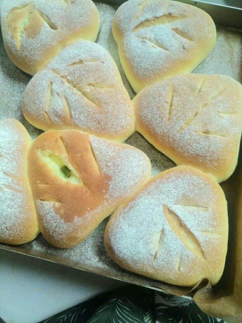 咸香的玉米毛豆软欧包