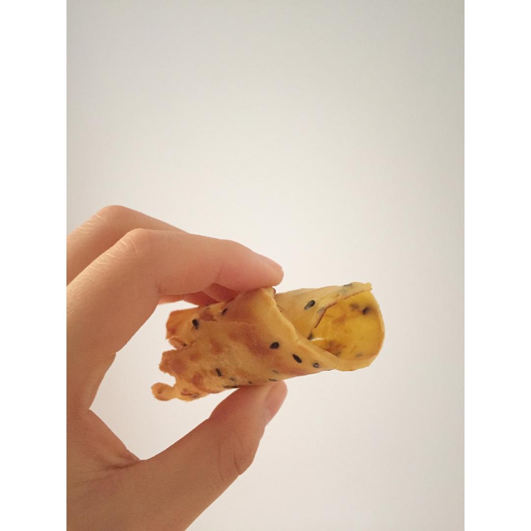 平底锅脆皮蛋卷