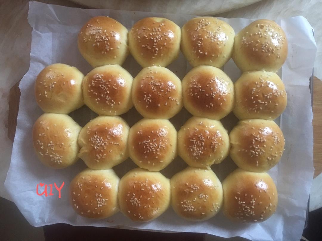 奶黄小餐包-一次发酵超好吃（附快手奶黄馅制作方法）