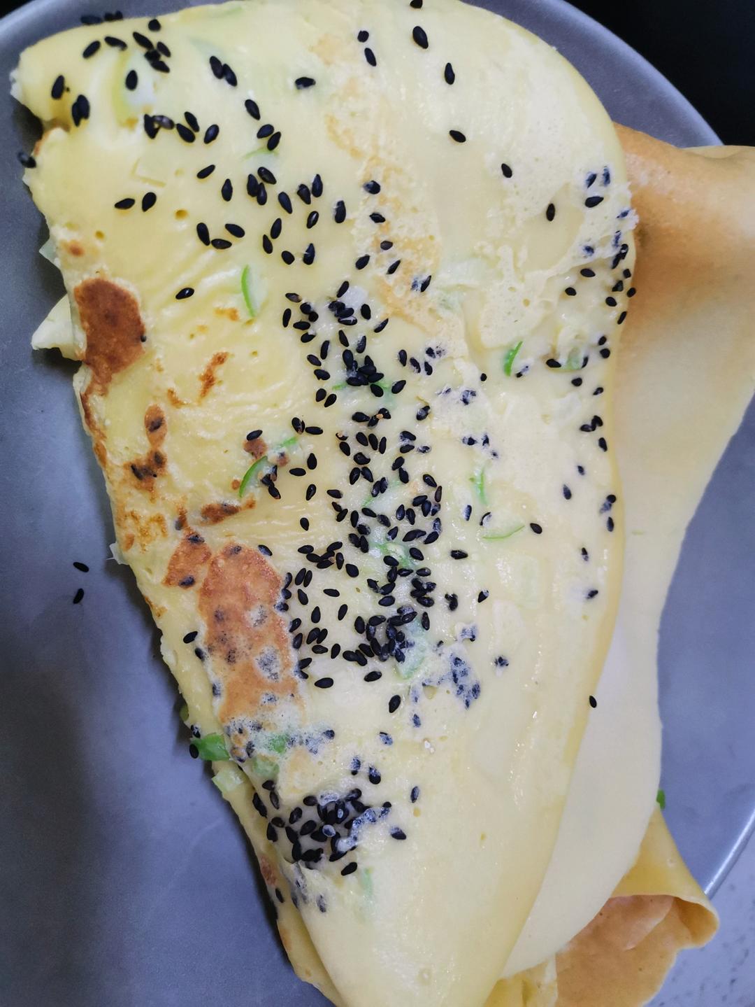 【牛奶鸡蛋早餐软饼】的做法