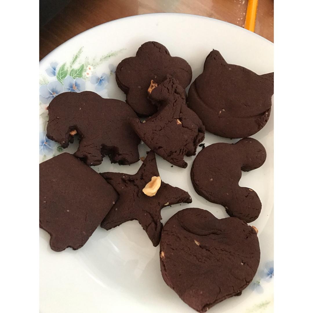 巧克力坚果饼干
