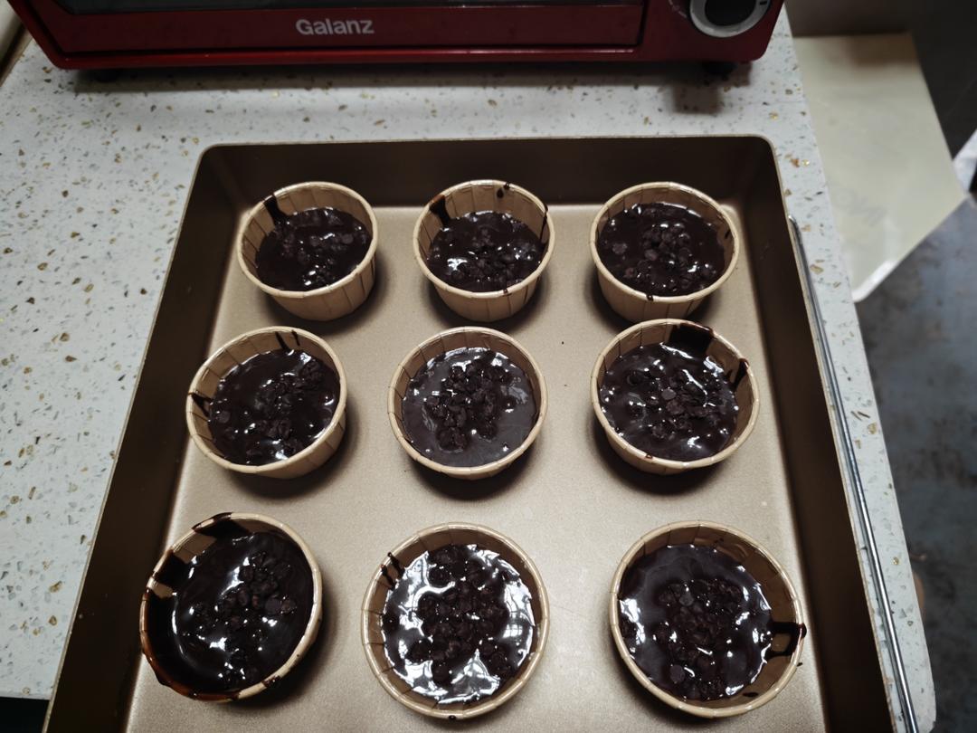 在家做巧克力蘑菇头麦芬蛋糕🍫