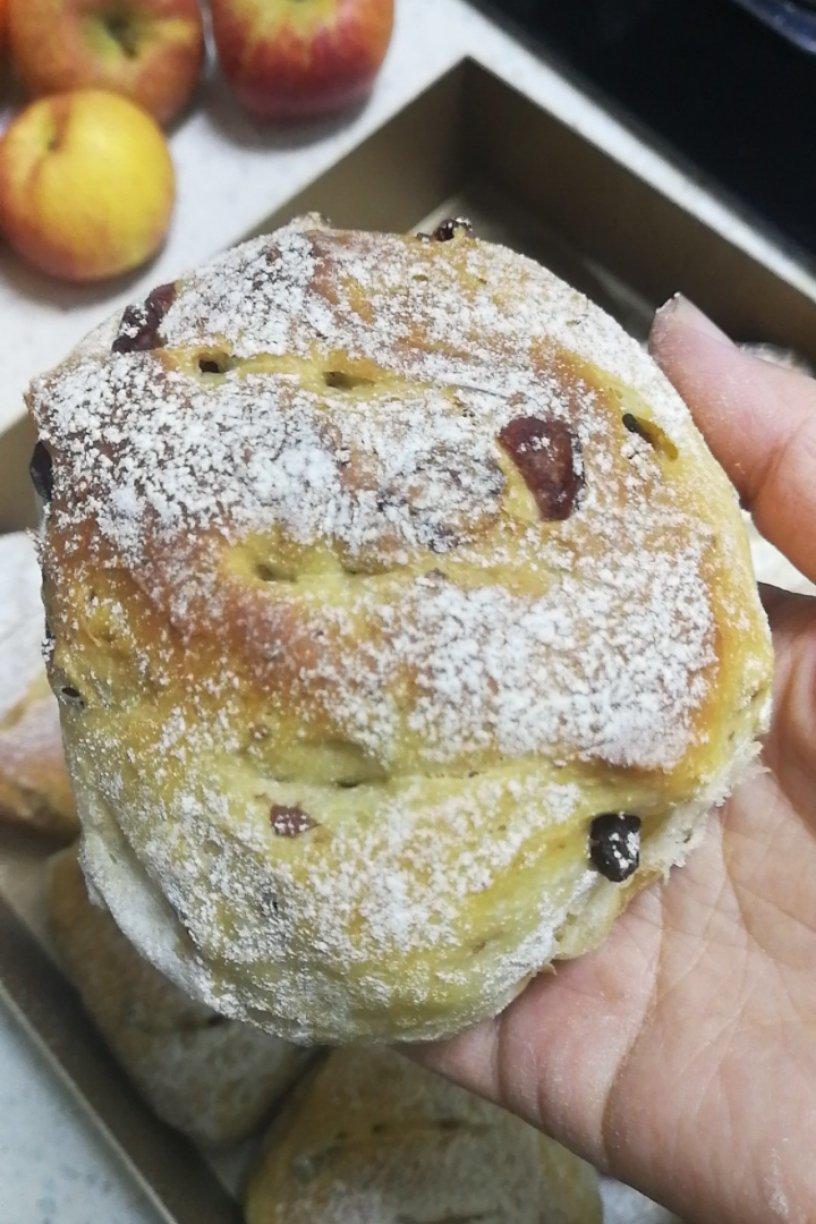 全麦核桃包～软欧包