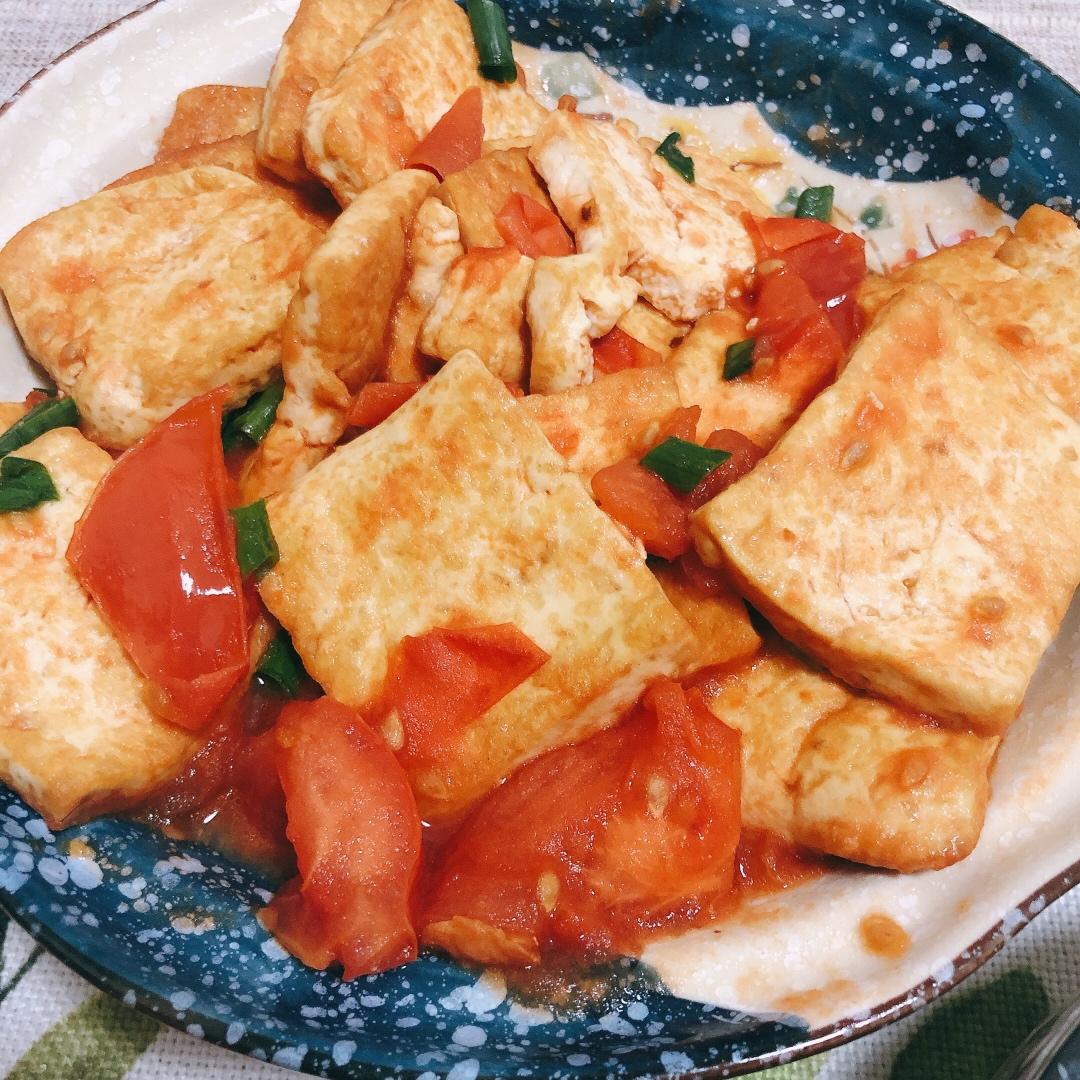 西红柿烧豆腐