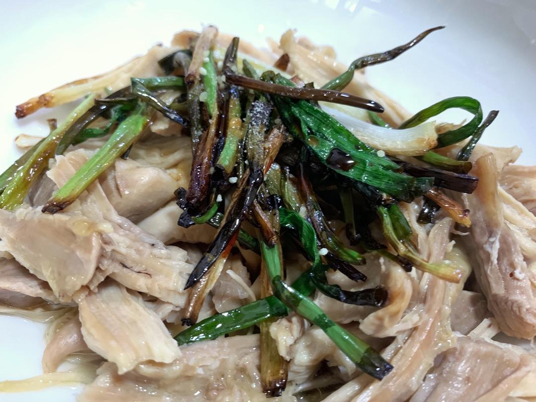葱油鸡腿