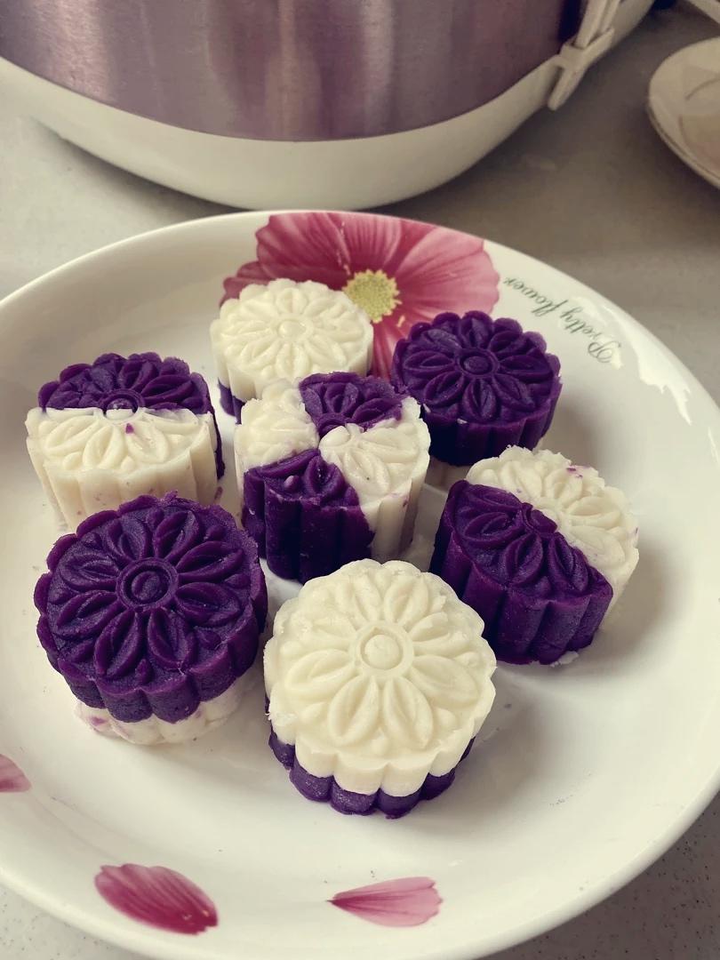 紫薯山药糕