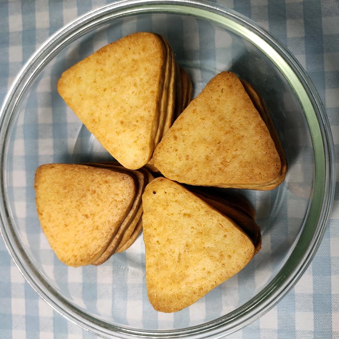 免打发❗️零失败❗️黄金芝士咸味饼干❗️