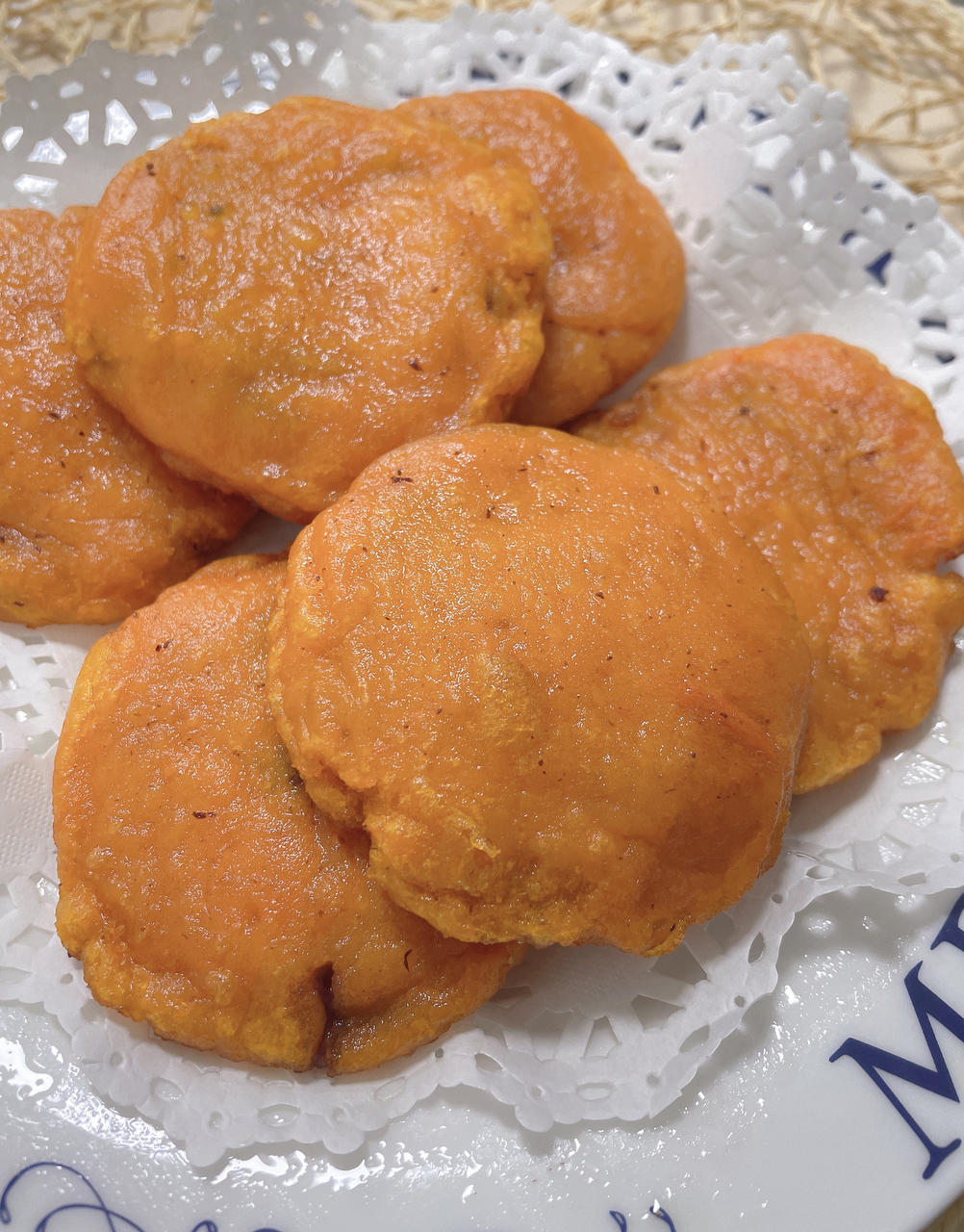 红薯豆沙饼