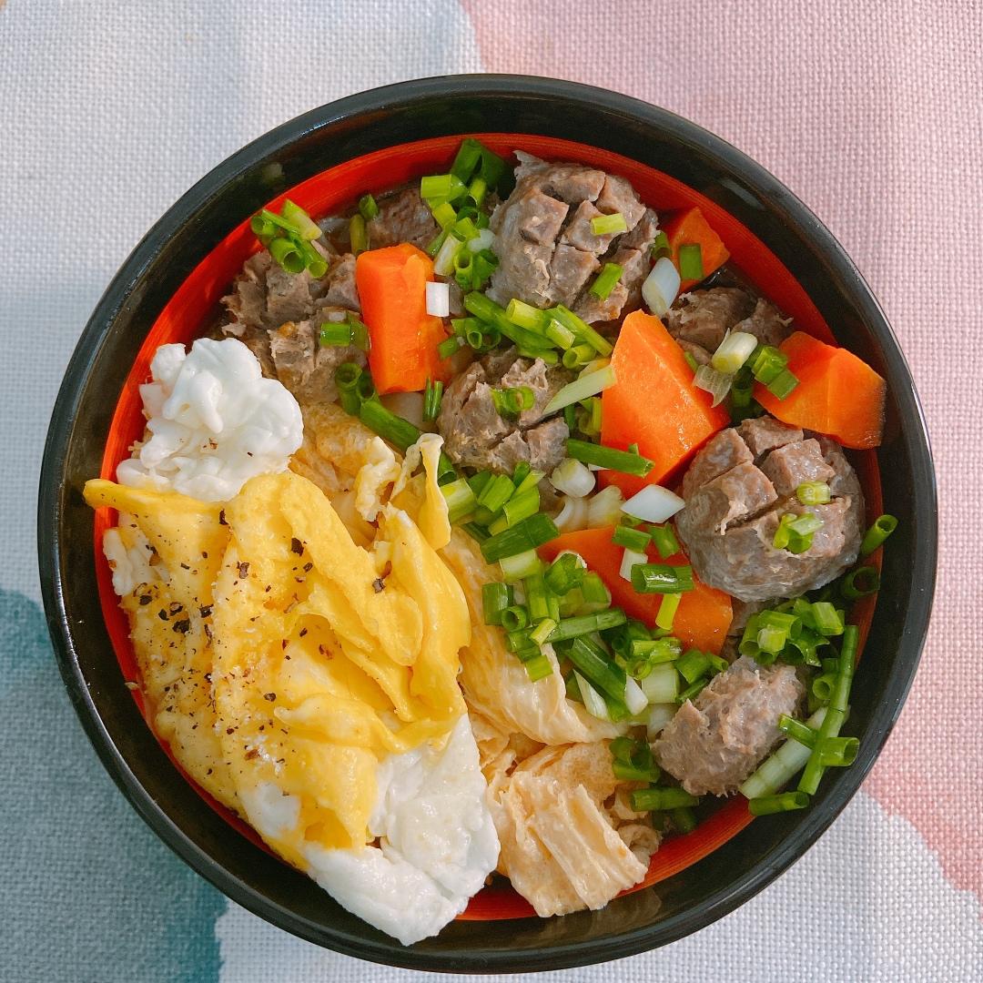 一碗朴素的牛肉丸面