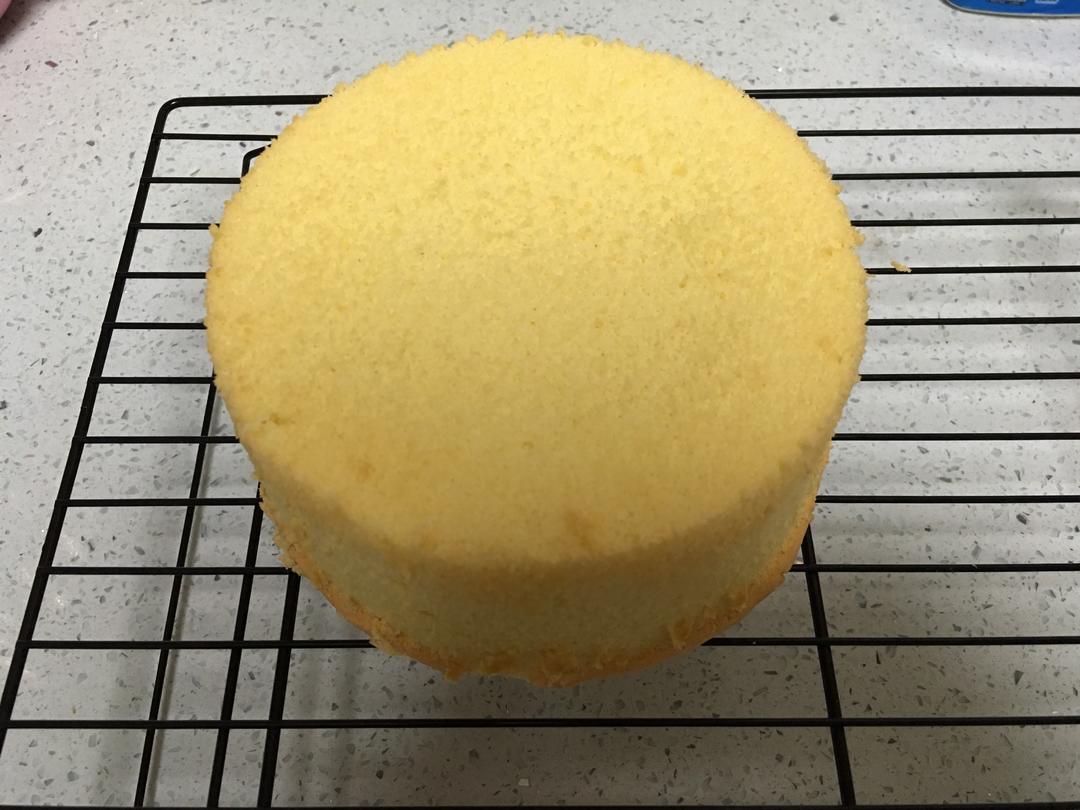 8寸戚风蛋糕处女秀