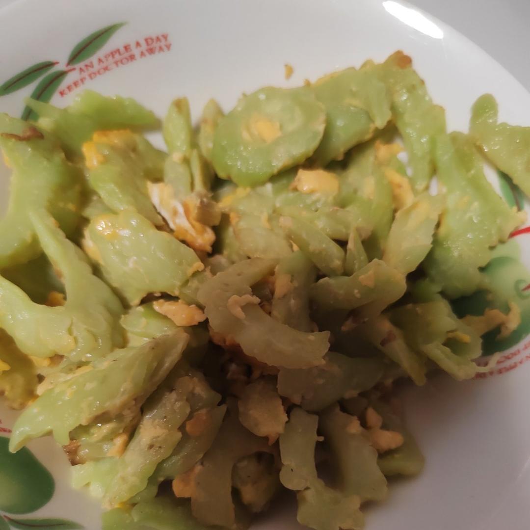 苦瓜炒蛋（清火菜）