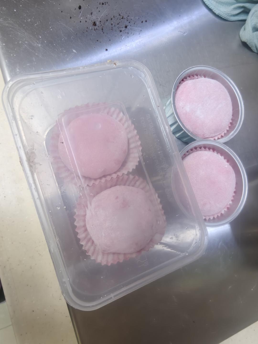 免烤箱！香甜软糯！奥利奥海盐芝士大福！