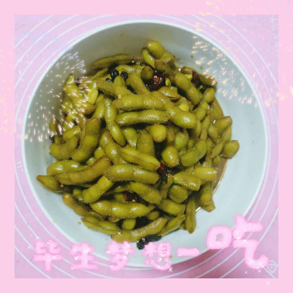 香辣煮毛豆.五香毛豆