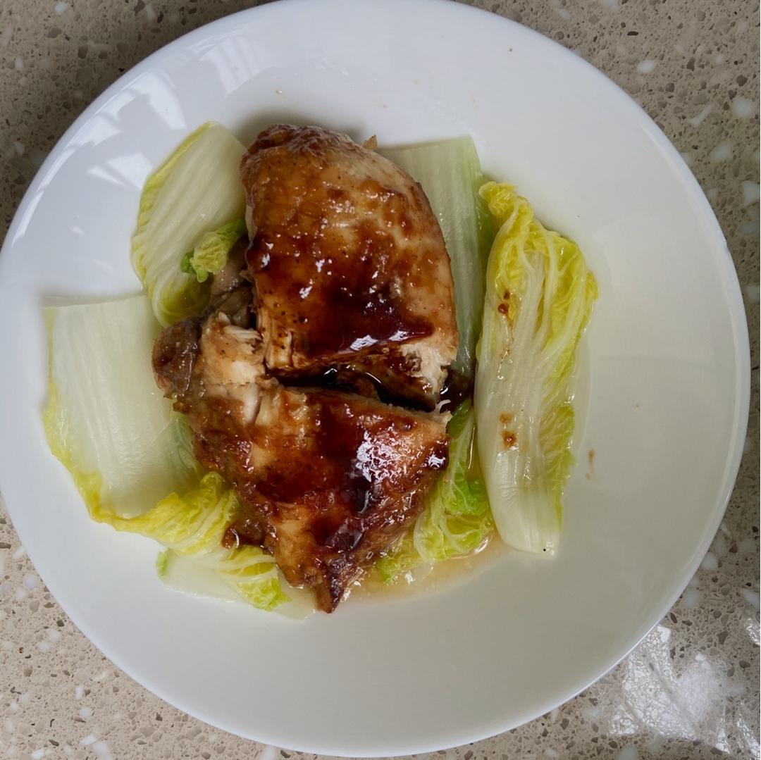 酷炫屌炸天好吃的煎鸡胸肉（香蒜蜂蜜煎鸡胸肉）