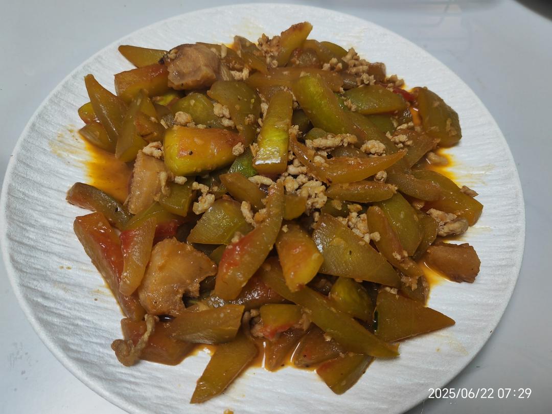 西瓜皮炒肉