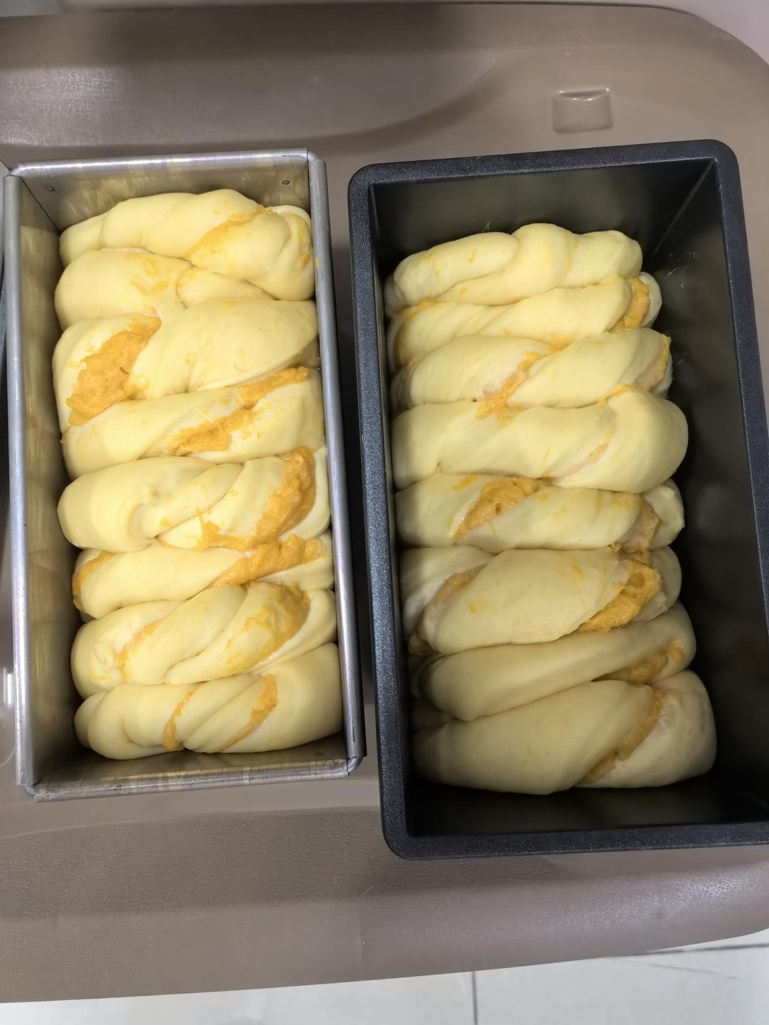 双倍美味南瓜吐司（双重南瓜，美味加倍）