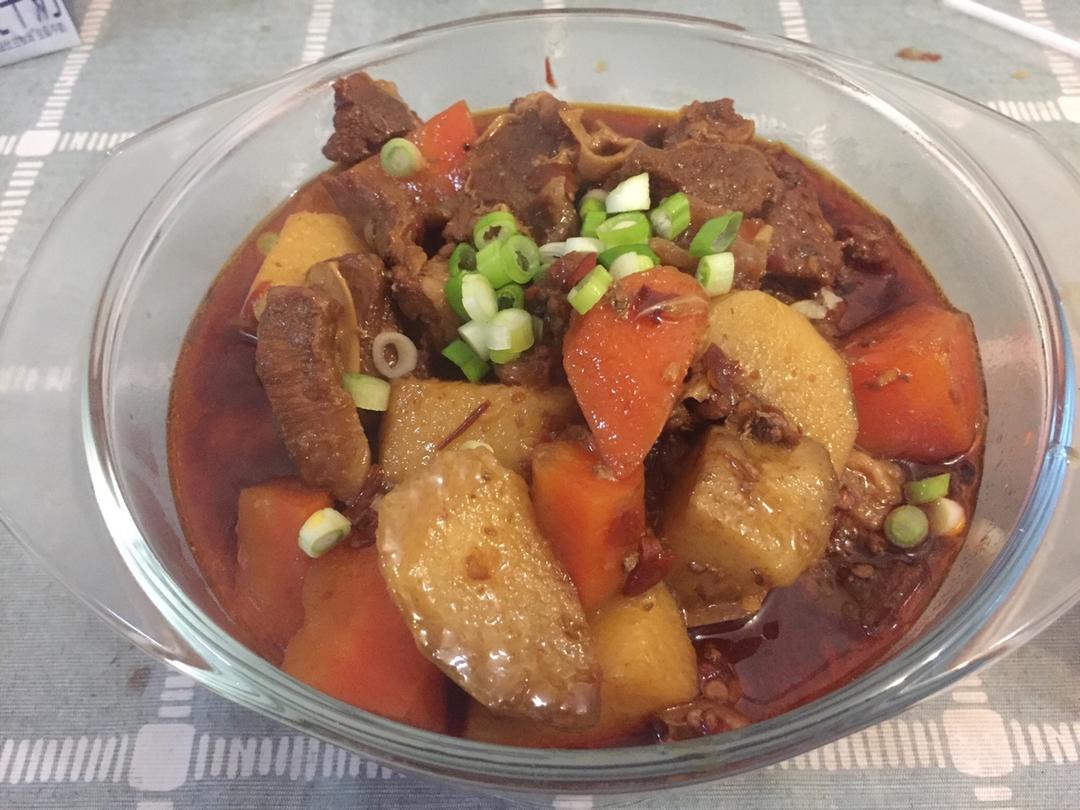 山药炖牛腩