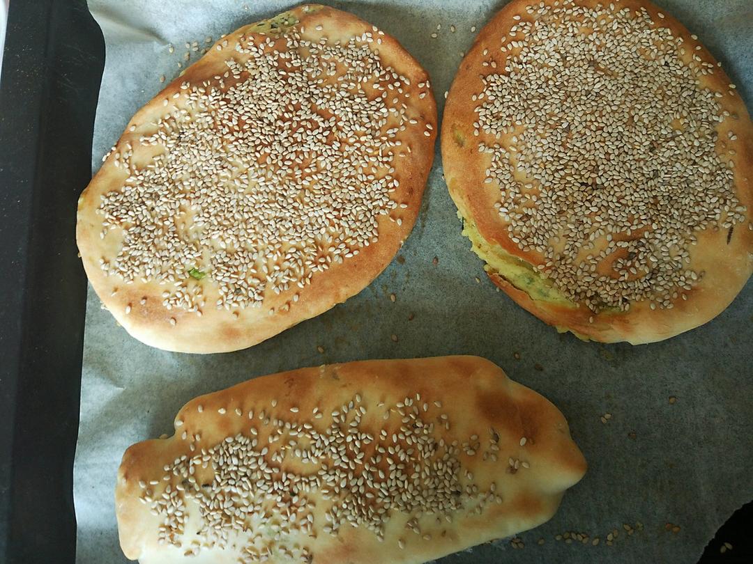 我叫陶小胖做的咸大饼