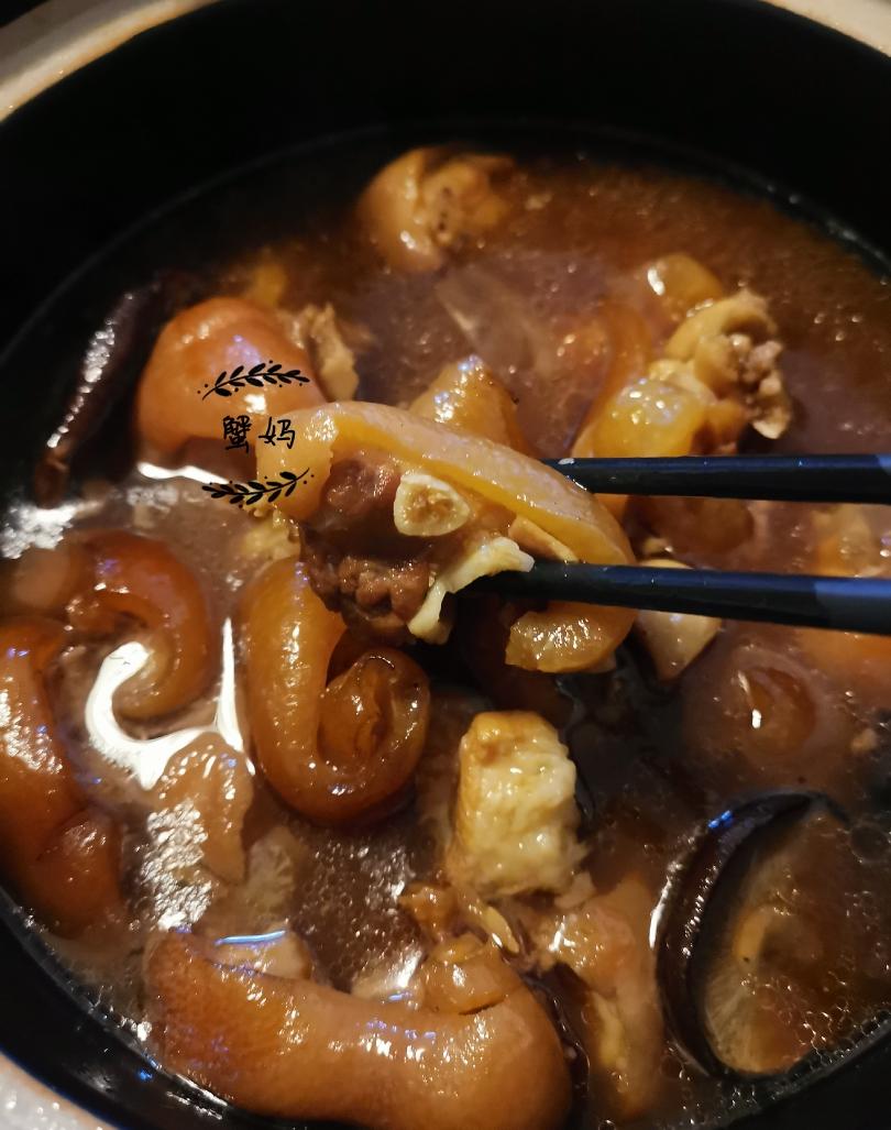 香菇猪脚的做法