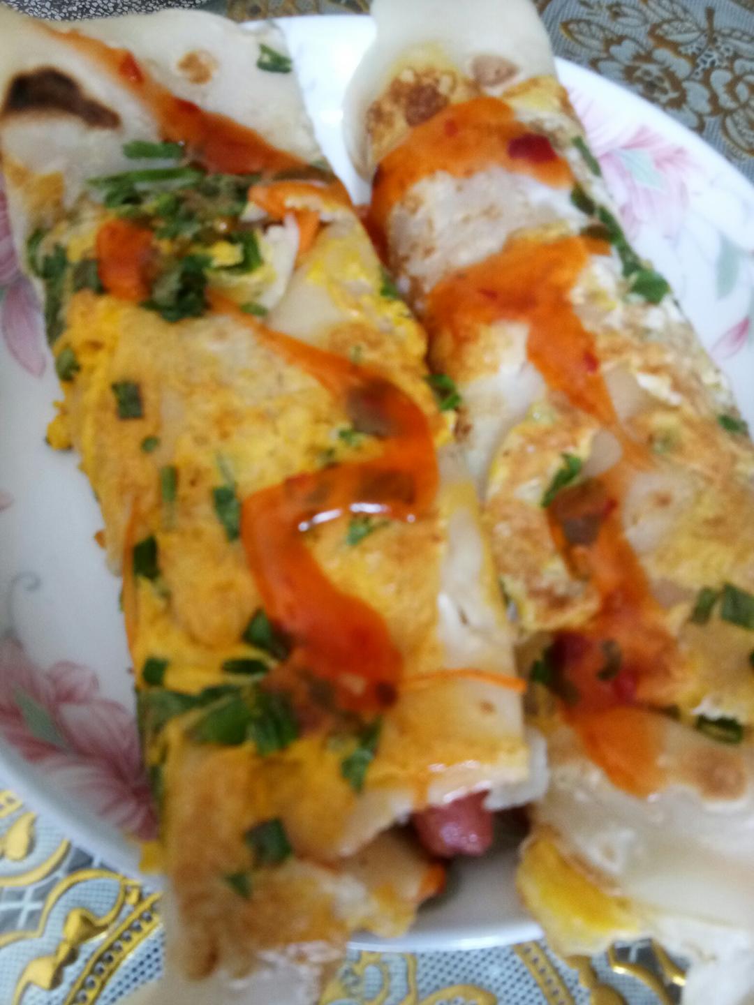 蛋饼（快手版适合当早餐）