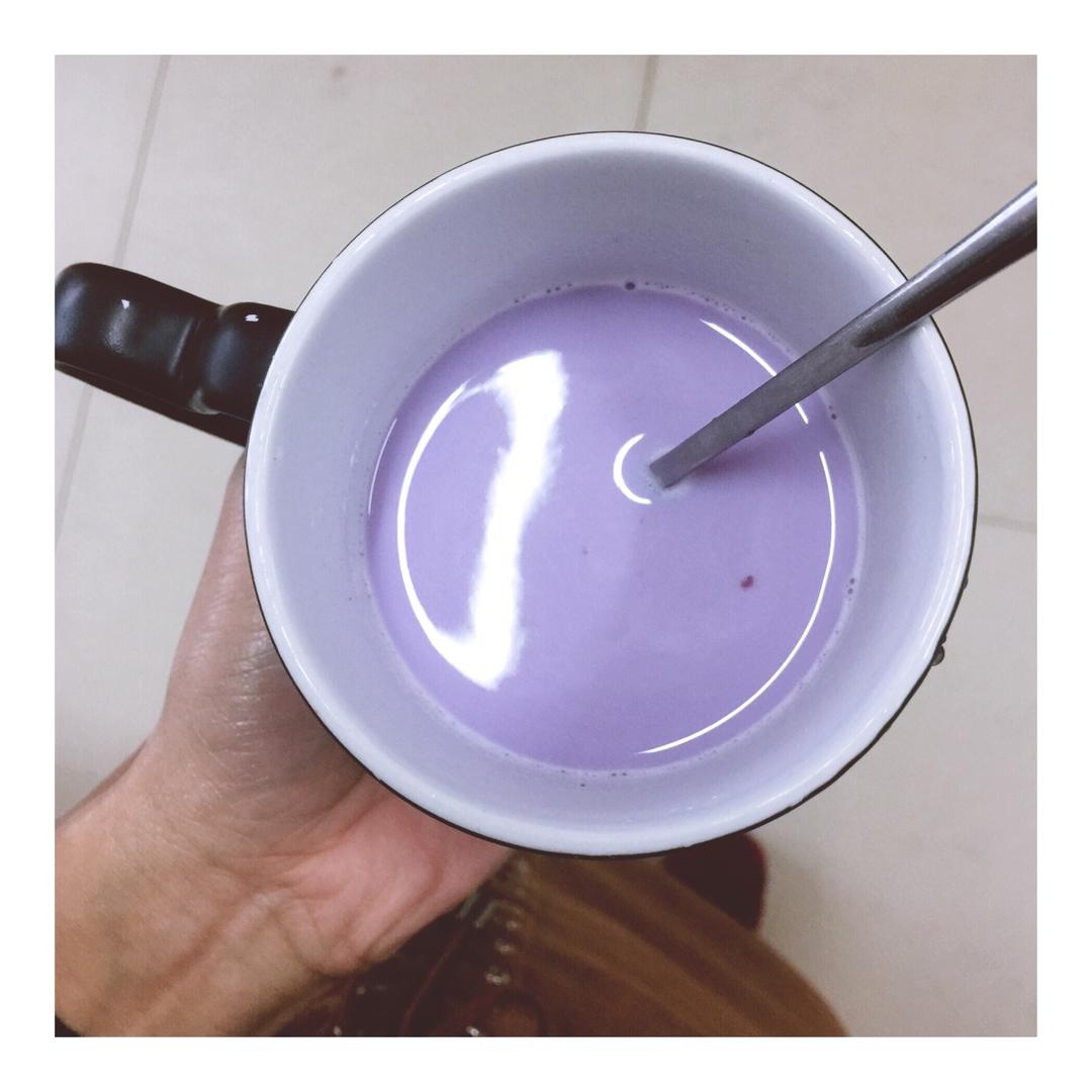 番薯牛奶or紫薯牛奶