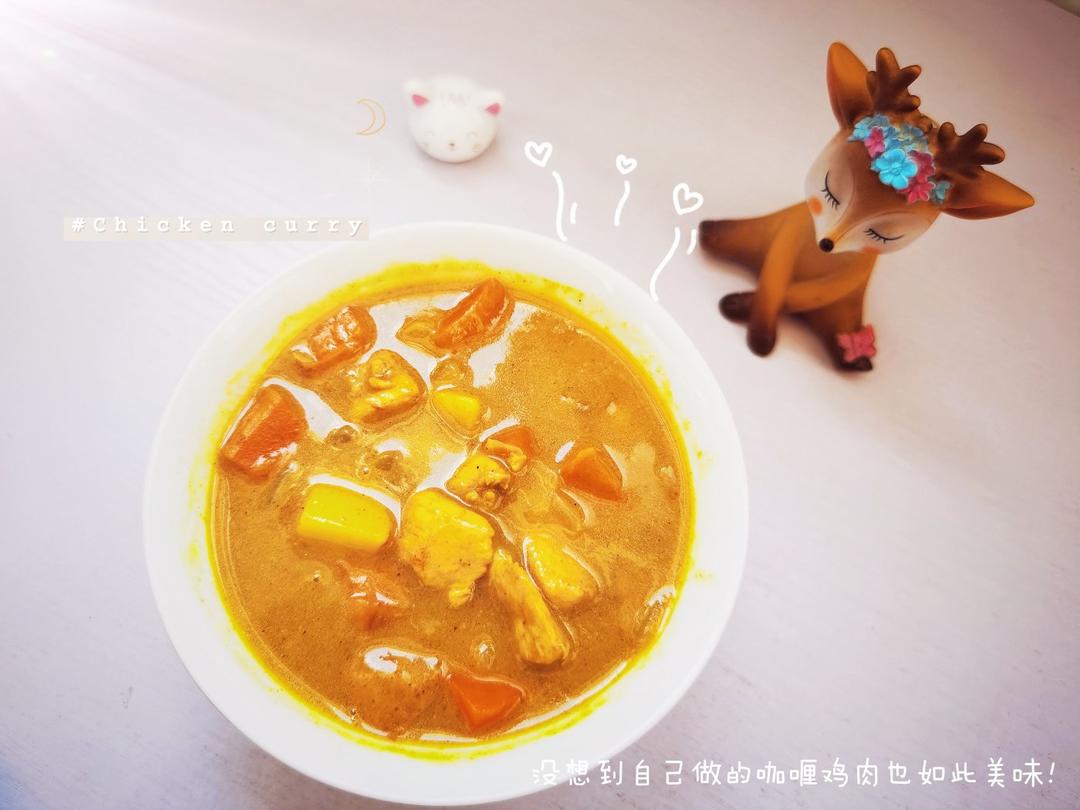土豆咖喱鸡肉饭