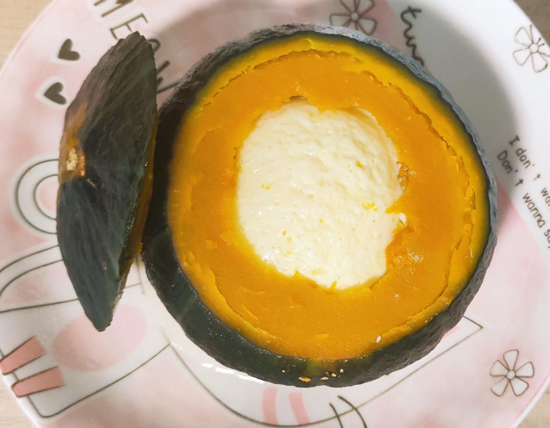 贝贝南瓜蒸蛋（懒人0失败）