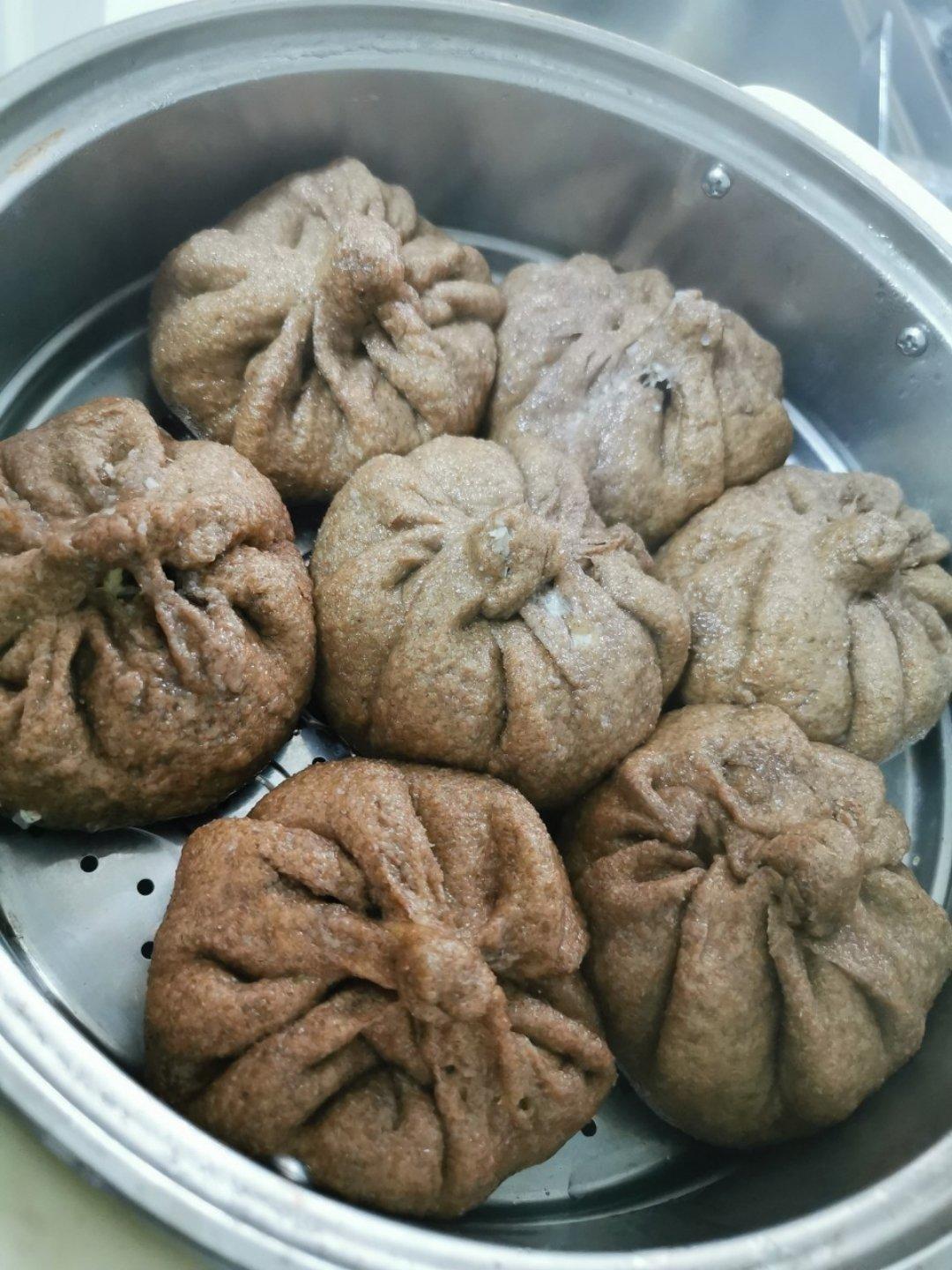 黑全麦包子（减脂）