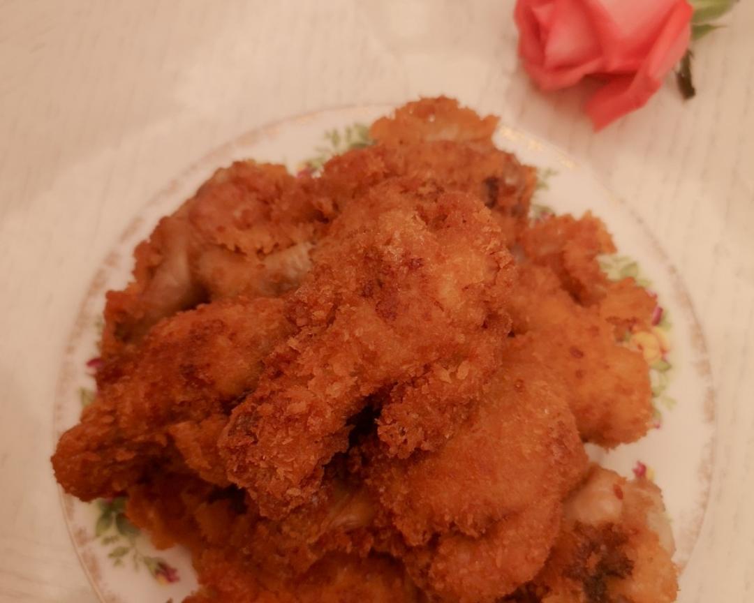 酥脆油炸鸡翅根的做法