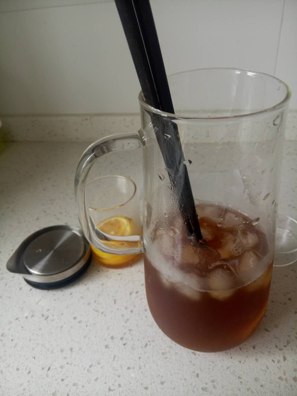 冰柠檬蜂蜜乌龙茶的做法 步骤2