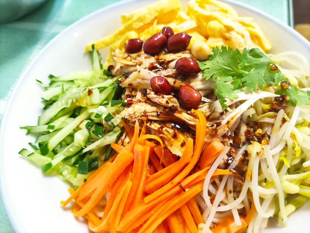 鸡丝凉面
