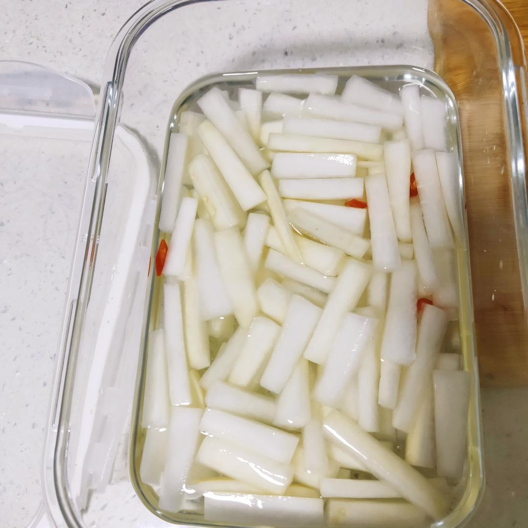 糖醋腌萝卜
