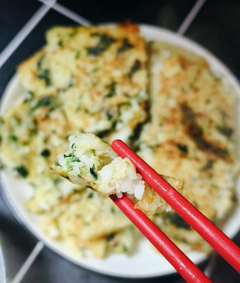 消耗剩余米饭🍚的好办法专治挑食娃┆米饭🍚蛋🍳汉堡🍔（有饭又有菜）┆快手早餐┆营养好吃又简单┆减脂三高人士都适合